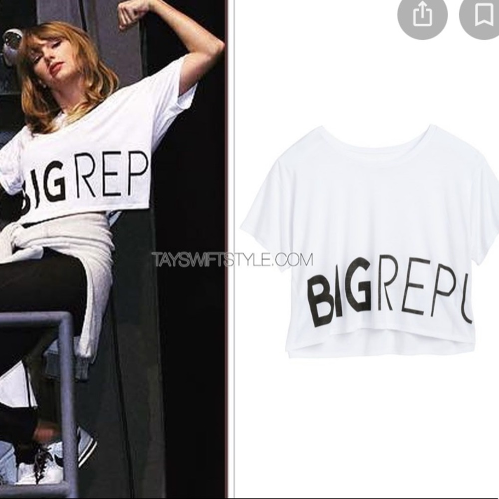 ISO Taylor Swift big reputation crop top